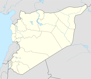 苏韦达在叙利亚的位置