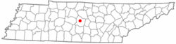  Murfreesboro, Tennessee的位置