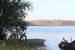 Lake Shamyary, a protected area of Russian in Kilemarsky District