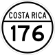 National Secondary Route 176 shield}}