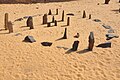 Image 22Nabta Playa "calendar circle", reconstructed at Aswan Nubia museum. (from Prehistoric Egypt)