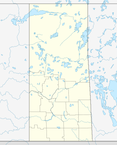 1988 Winter Olympics torch relay is located in Saskatchewan