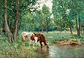 Landscape with cows (1890)