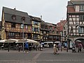 Colmar, view to a street: Rue Kleber - Rue des Têtes