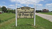 Commercial Point community sign