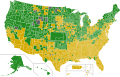 Democratic Party presidential primaries results by county