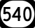 Kentucky Route 540 marker