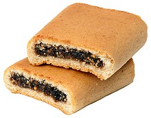two fig newton cookies