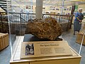 Meteorite at Big Well museum in Greensburg, Kansas