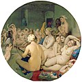 让·奥古斯特·多米尼克·安格尔《土耳其浴女》，1862年，现藏于罗浮宫
