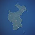 Orbital photo of Lifou Island taken from space, November 1990. Courtesy of NASA.