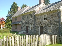 Seventeenth-century Thomas Massey House on Lawrence Road