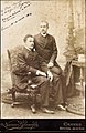 Brazilian princes Pedro Augusto (right) and Augusto Leopoldo. Please, remove the signatures (upper left), if possible Y