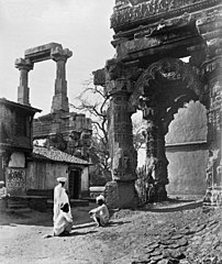 Ruins of the Rudra Mala at Siddhpur, Gujarat