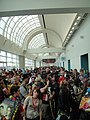 Image 7Comic-Con crowd inside the second floor of the convention center in 2011 waiting for the exhibition hall to open (from San Diego Comic-Con)