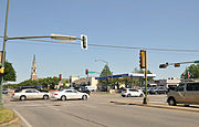 SH 289 (Preston Road) intersection at Loop 12 (Northwest Highway)