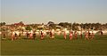 Rugby union match at Carss Bush Park
