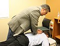 Chiropractic was developed in Canada and the United States in the belief that manipulation of the alignment of the spine affects a supernatural vital energy in the body that is part of the cause of health or diseases.