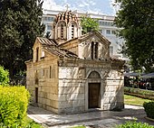 雅典的阿基欧斯·埃莱夫塞里奥斯教堂，建于9世纪至13世纪，建造日期不详
