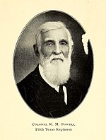 Sepia toned oval photo of an elderly whte-bearded man in civilian clothes