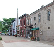 South side of Battle Alley, at Saginaw