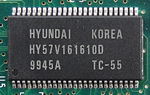 现代电子 HY57V161610D 同步动态随机存储器