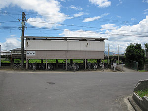 畑田站外貌（2010年8月）