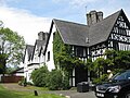 Maes Mawr, West wing by W Eden Nesfield, with Dining Room bay window.