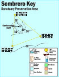 NOAA Map of the Sanctuary Preservation Area