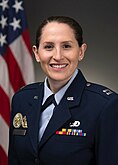 US political scientist and Air Force officer Oriana S. Mastro in uniform