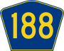 Highway 188 marker