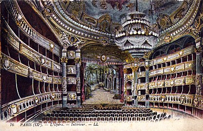 Auditorium. Postcard from 1909