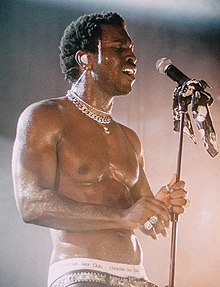 Saint Jhn performing in 2018