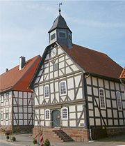 The church in Schöneberg, built in 1705