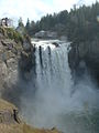 Snoqualmie Falls in mid-March 2003