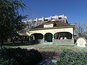 The Gov. Benjamin B. Moeur House was in built 1892 and is located at 34 E. 7th Street. The house was owned by Dr. Benjamin B. Moeur who in 1896 was the town's only full-time physician. He served two terms as governor of Arizona, while still living in this house. It was listed in the National Register of Historic Places on May 30, 2012. reference #12000295.