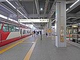 在来线・名铁线2・3号月台（2022年10月）