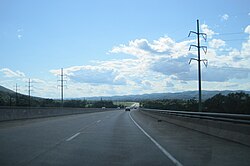 US 220 southbound in Castanea Township