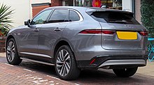 2020 F-Pace 小改款 车尾