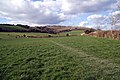 The south eastern combe from the South Downs Way above Exton.