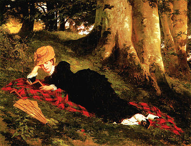 Reading in the Woods