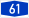 Bundesautobahn 61 number.svg