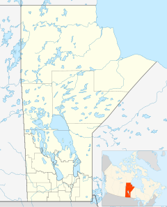 Crash site is located in Manitoba