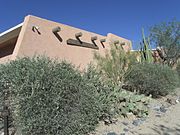 The Cave Creek Museum located at 6140 E. Skyline Drive. The museum opened its doors in 1970 by the historical society. The society itself was established in 1968. Among its outside exhibits are Tubercular Cabin, listed in the National Register of Historic Places, the First Church of Cave Creek and Golden Reef Stamp Mill.