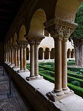 Portico of the Abbey of Santo Domingo de Silos, Santo Domingo de Silos, Spain, unknown architect, begun in 1085[138]