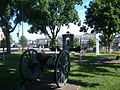 Distant view of monument