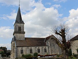 The church in Daillancourt