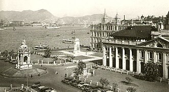 1920年代位于皇后像广场旁的立法会大楼