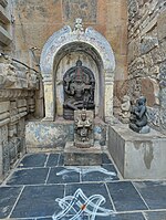 Sculpture of Lakshmi Narasimha in Ahobilam, Andhra Pradesh