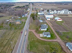 US-10 runs through town